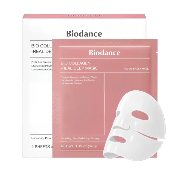 ماسک ورقه ای بیو کلاژن بایودنس اصل کره