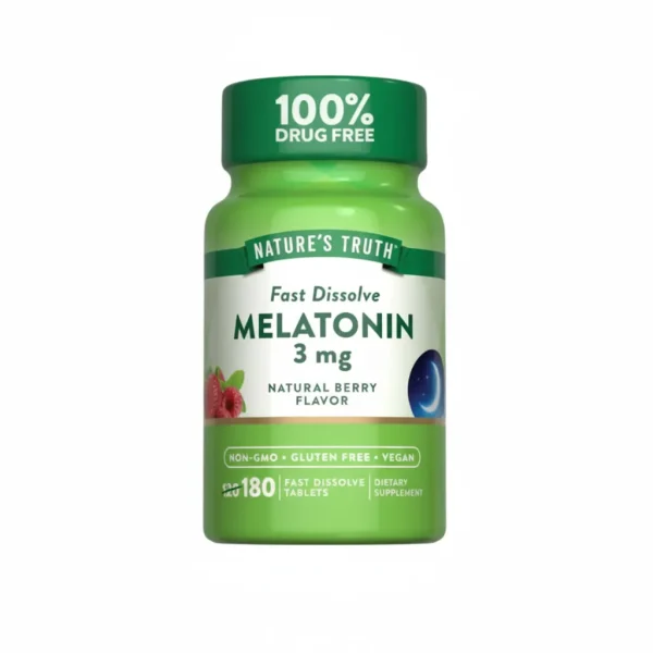 قرص ملاتونین نیچرز تروث ۳ میلی گرم