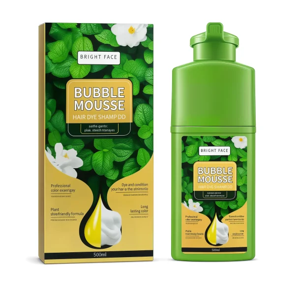 شامپو رنگ مو بابل موس Bright Face