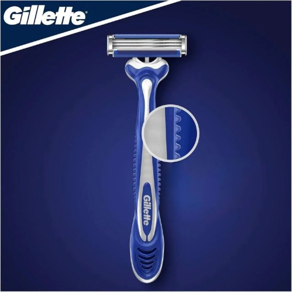 بدنه تیغ اصلاح ژیلت کامفورت Blue 3X