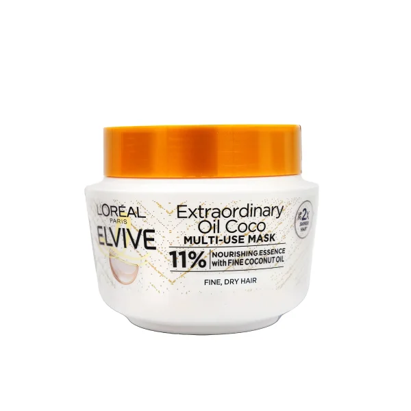 ماسک مو روغن نارگیل لورال مناسب موی نرمال تا خشک