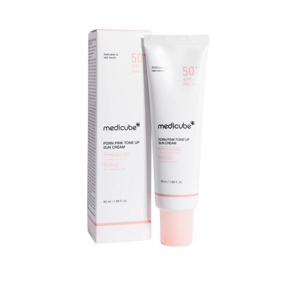 کرم ضدآفتاب PDRN Pink Tone Up مدیکیوب