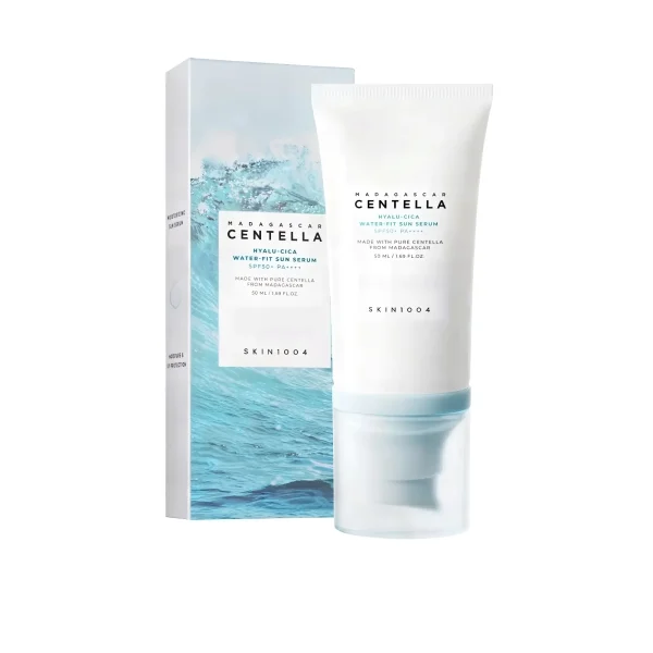 سرم ضدآفتاب بی‌رنگ Hyalu Cica Water Fit سنتلا