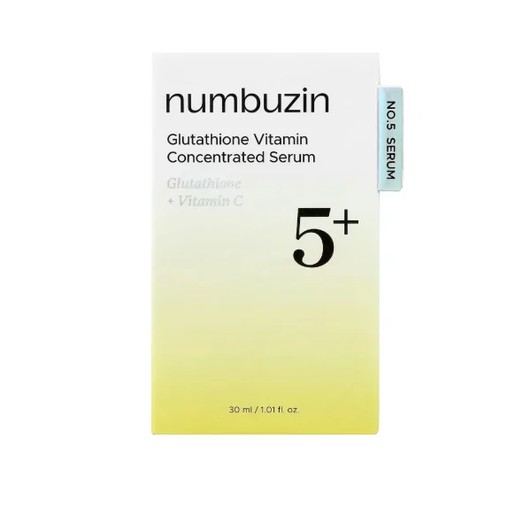 سرم روشن‌ کننده و ویتامینه گلوتاتیون + ویتامین سی Numbuzin No.5+