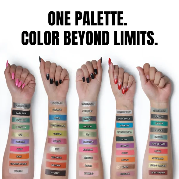 رنگ بندی پالت سایه چشم Forever52 CMO001