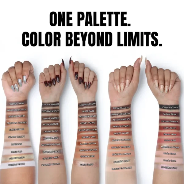 رنگ بندی پالت سایه چشم شماره Forever52 CMO003