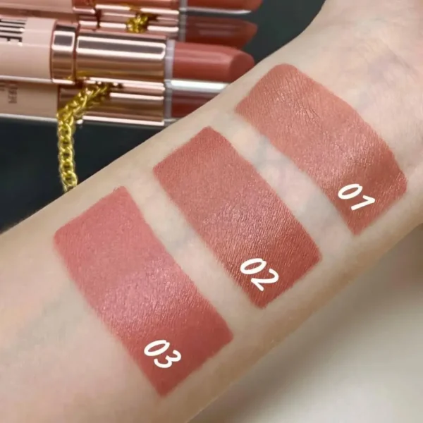 رنگبندی رژلب مات Nude Look