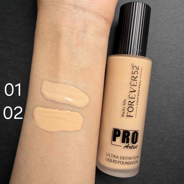 رنگبندی کرم‌ پودر Pro Artist فوراور 52 BUF