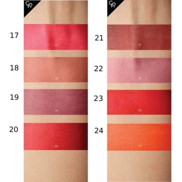 رنگبندی رژ مدادی Golden Rose Crayon