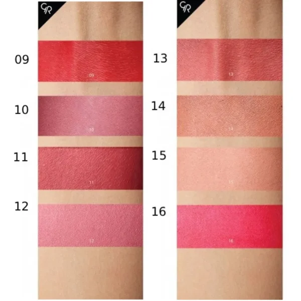 رنگبندی رژ مدادی Golden Rose Crayon