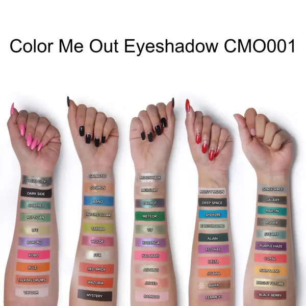 رنگبندی پالت سایه چشم فوراور 52 Color Me Out شماره CMO001