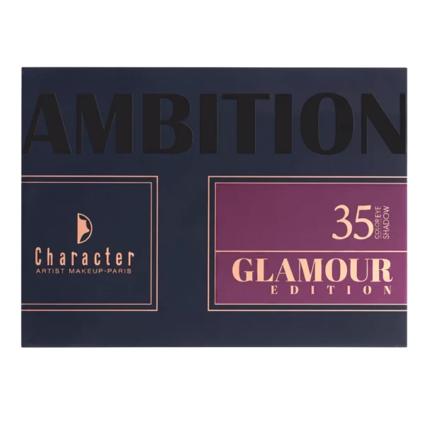 پالت سایه چشم 35 رنگ مدل Ambition GLE003 کارکتر