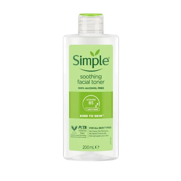 تونر پوست حساس مدل kind to skin سیمپل