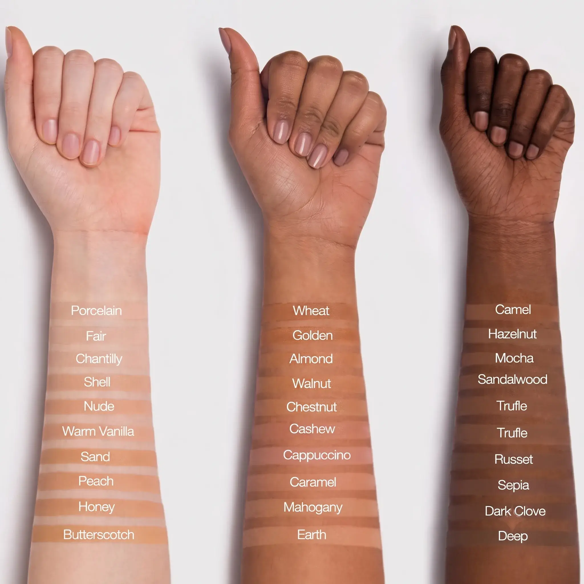 رنگبندی کرمپودر مات شیگلم Complexion Pro