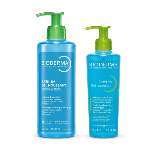 ژل شستشوی سبیوم بایودرما Bioderma Sébium Gel Moussant