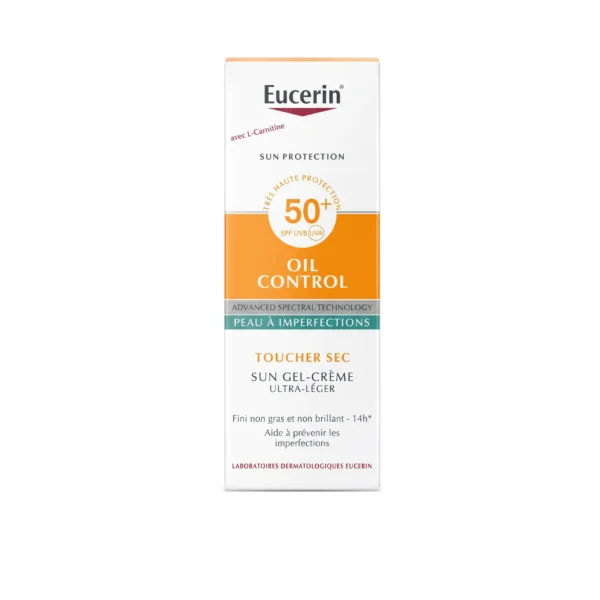 ژل کرم ضد آفتاب بی‌رنگ Eucerin