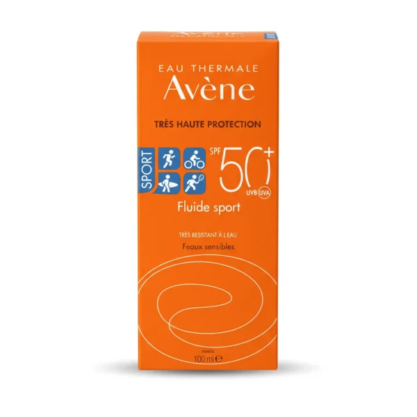 ضدآفتاب بی‌رنگ اون Avene Sport Fluid SPF50+