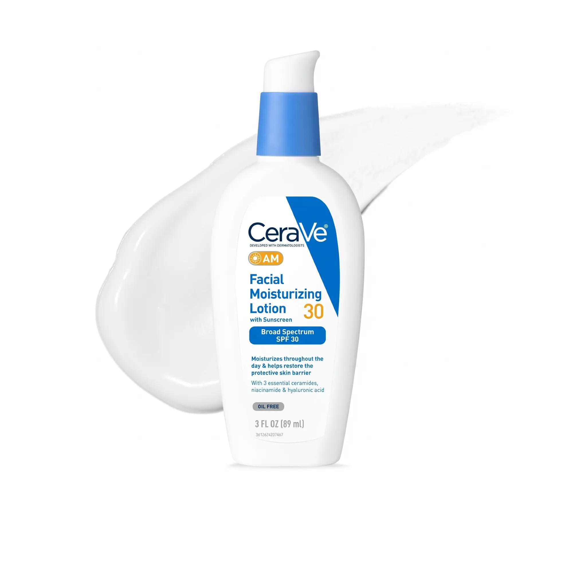 لوسیون مرطوبکننده و ضدآفتاب روز SPF30 سراوی