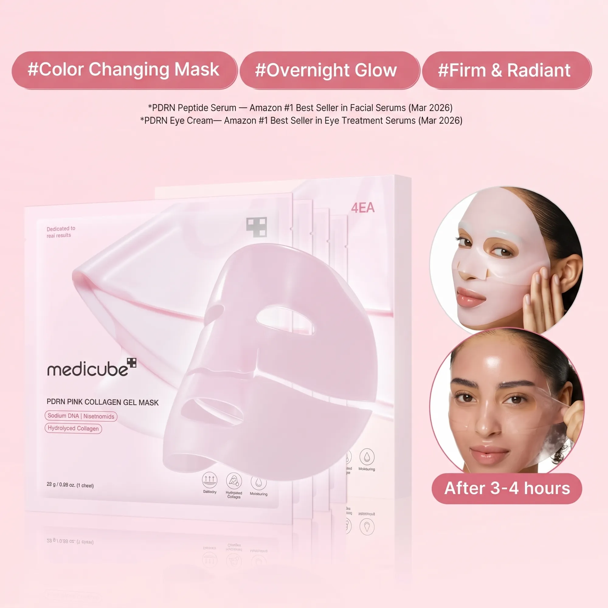 ماسک Medicube PDRN Pink Collagen Jelly