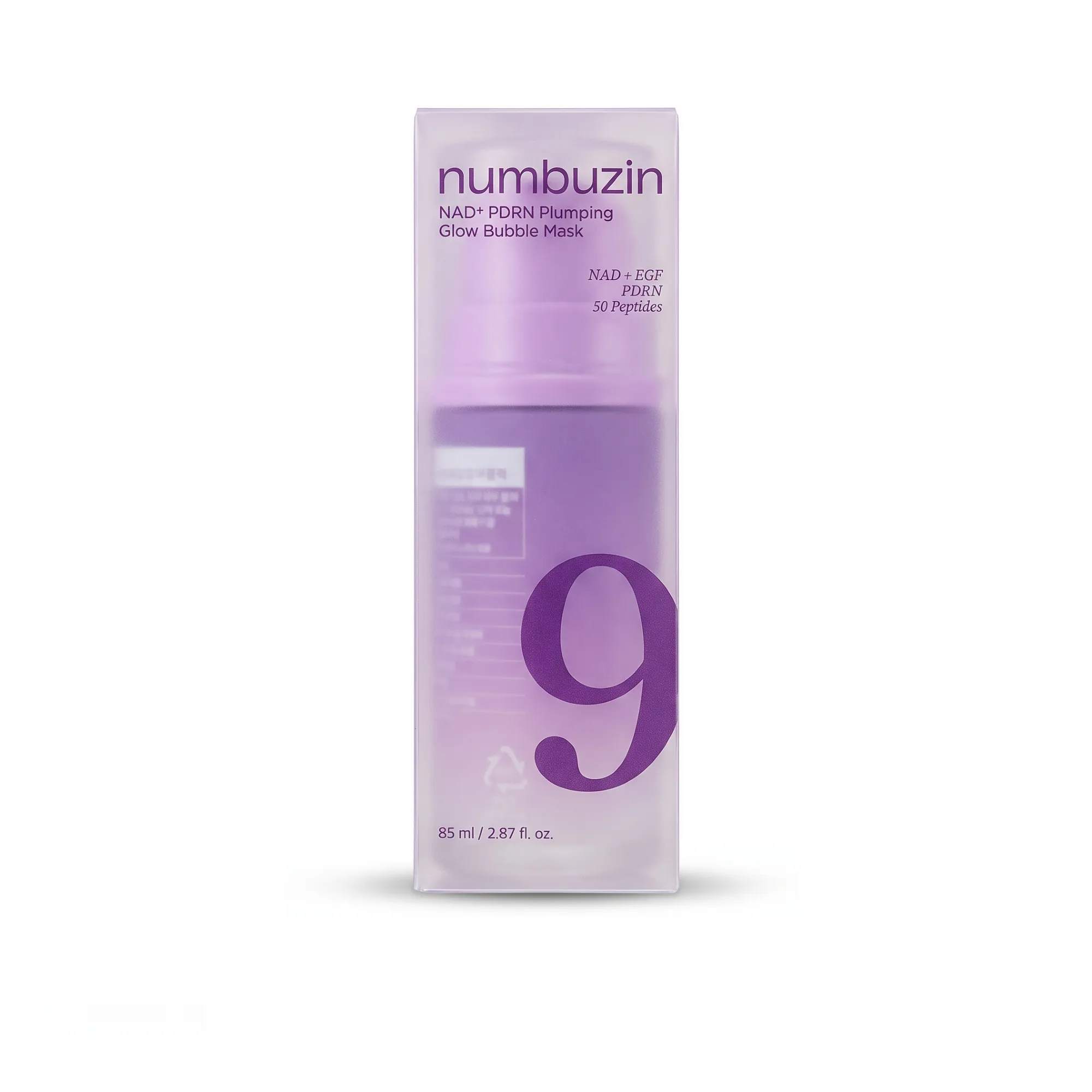 ماسک حبابی شماره 9 نامبوزین Numbuzin No.9 NAD+ PDRN